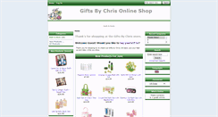 Desktop Screenshot of giftsbychris.com